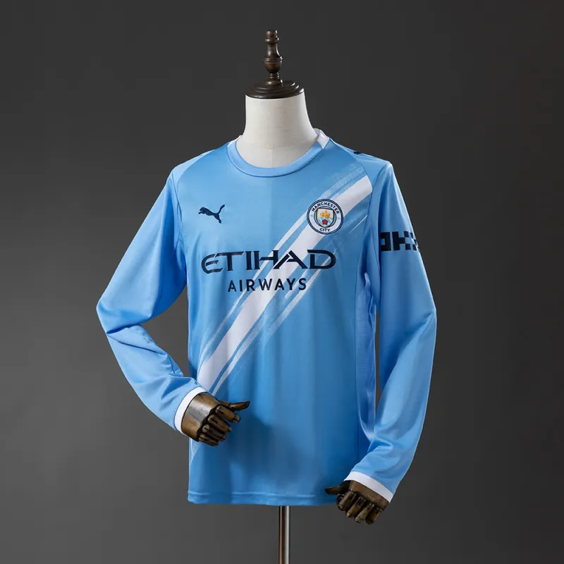 25/26 Manchester City Home Long Sleeve Jersey