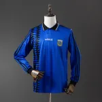 Maillot rétro à manches longues de l'Argentine (à l'extérieur) de 1994 1994 Argentina Away Retro Long Sleeve Jersey