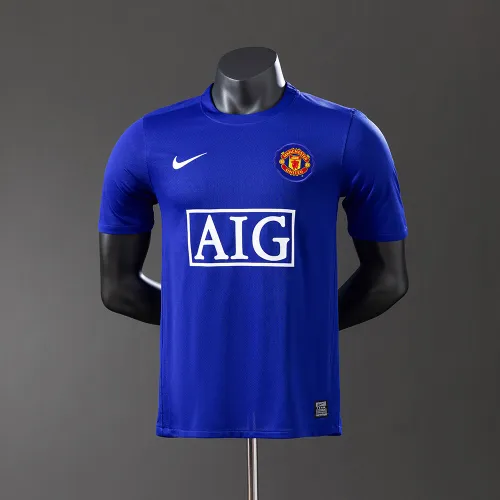 08/09 Manchester United Third Away Retro Player Version Jersey
