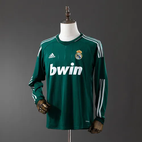 12/13 Real Madrid Second Away Retro Long Sleeve Jersey