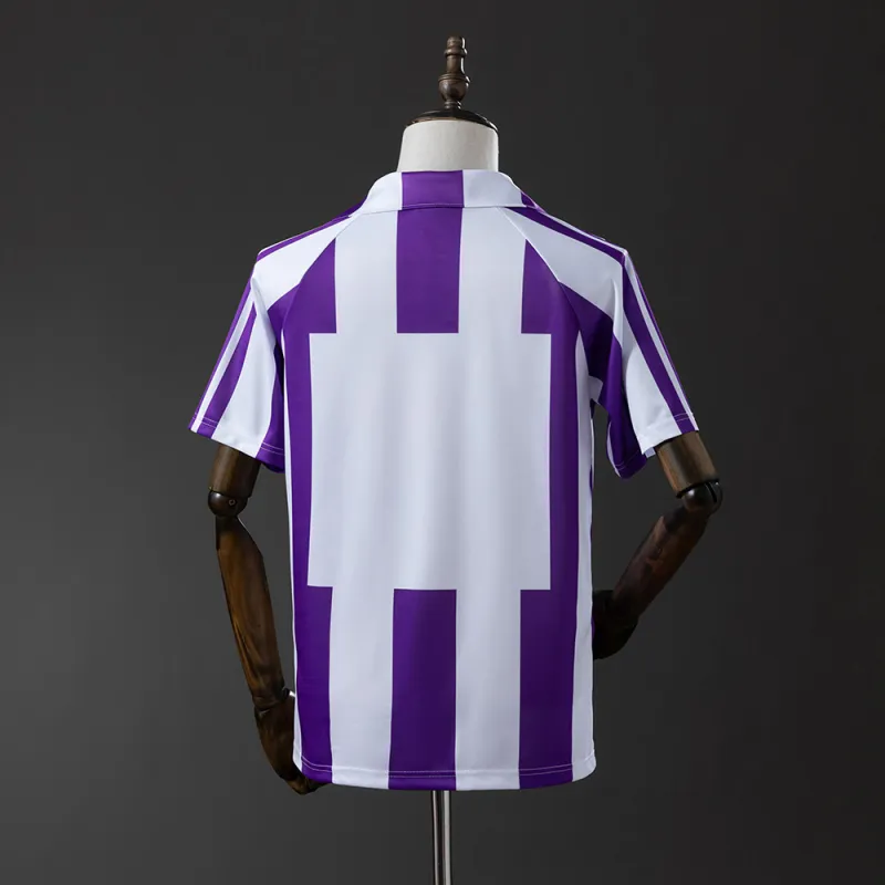 84/85 Real Valladolid Home Retro Soccer Jersey