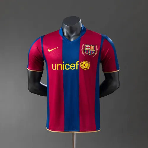 07/08 Barcelona Home Retro Player Version Jersey