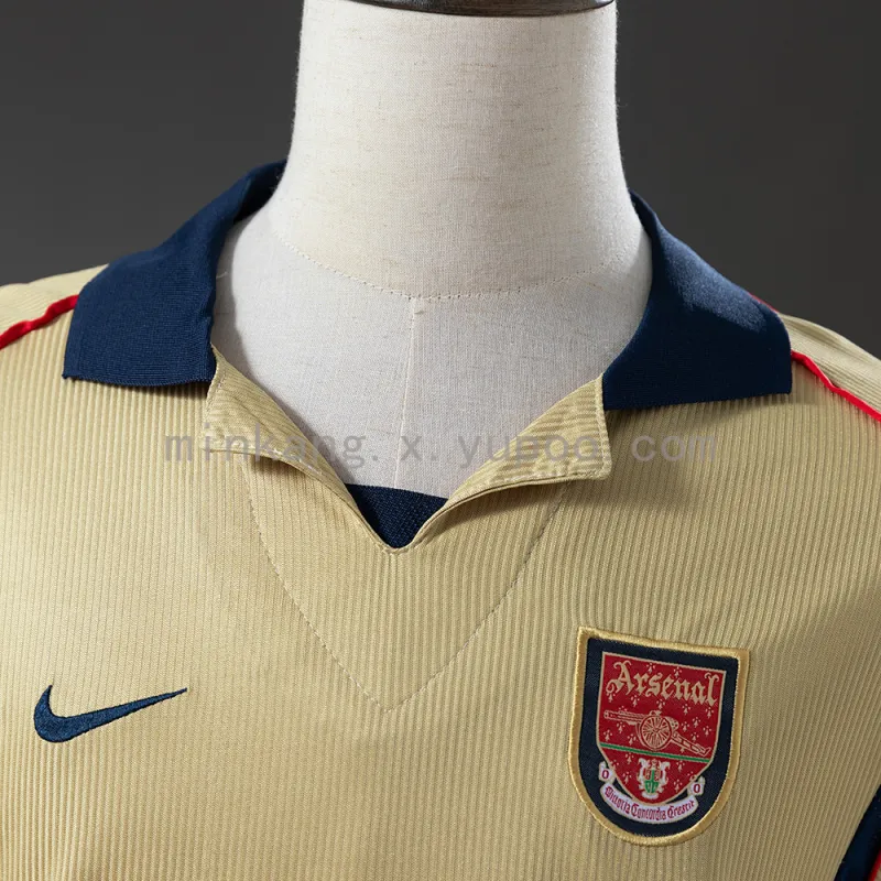 01/02 Arsenal Away Retro long sleeve Jersey
