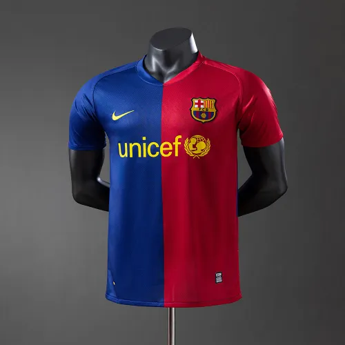 08/09 Barcelona Home Retro Player Version Jersey