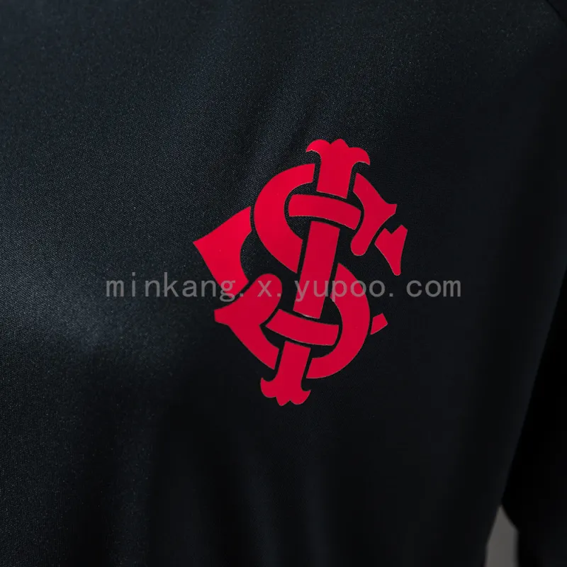 25/26 Internacional Trainingspak Zwart Vrouwen Voetbal Jersey