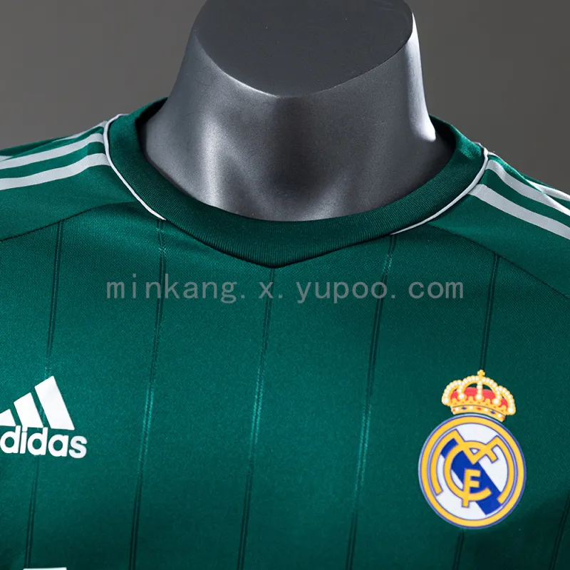 12/13 Real Madrid Third Away Retro Long Sleeve Player Version Jersey