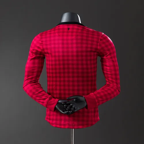 12/13 Manchester United Home Retro Long Sleeve Player Version Jersey