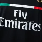11/12 AC Milan Away Long Sleeve Retro Jersey