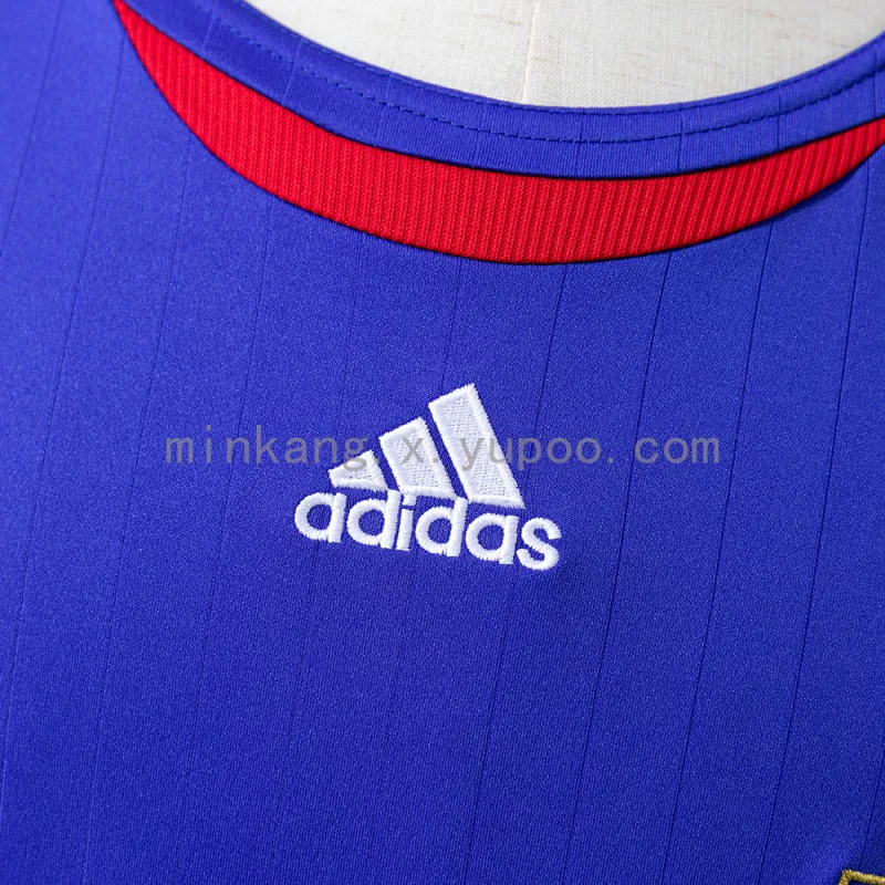 2006 World Cup France Home Retro Soccer Jersey