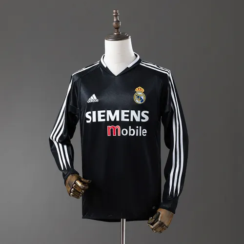 04/05 Real Madrid third Away Retro Long Sleeve Jersey