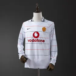 03/05 Manchester United Away Retro Long Sleeve Jersey - product photo 03/05 Manchester United Away Retro Long Sleeve Jersey product image
