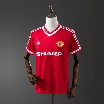 86/88 Manchester United Home Retro Soccer Jersey