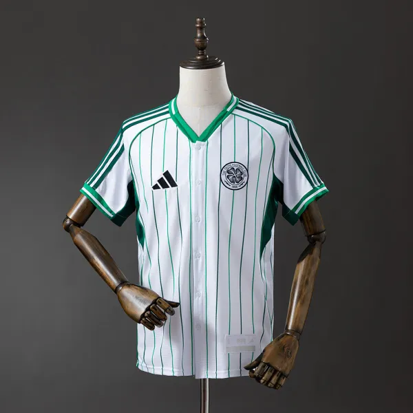 Celtic US Pack Full/Button 25/26 jersey - A-Grade Quality Detail View