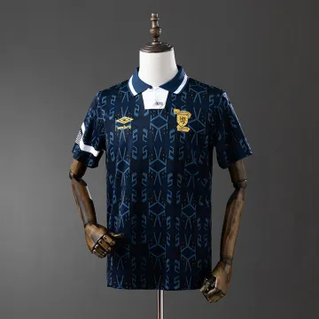 1992 Scotland Home Retro Soccer Jersey