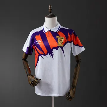 1991 Scotland Away Retro Soccer Jersey