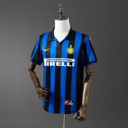 98/99 Inter Milan Home Retro Soccer Jersey - product photo US20.99 - 98/99 Inter Milan Home Retro Soccer Jersey