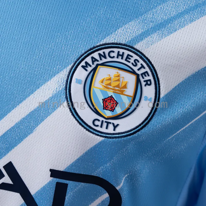 25/26 Manchester City Home Long Sleeve Jersey