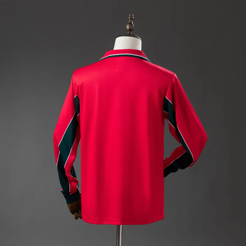 Coupe du Monde 1998 Maroc Away Retro Long Sleeve Jersey