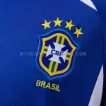 2002 World Cup Brazil Away Retro Long Sleeve Jersey