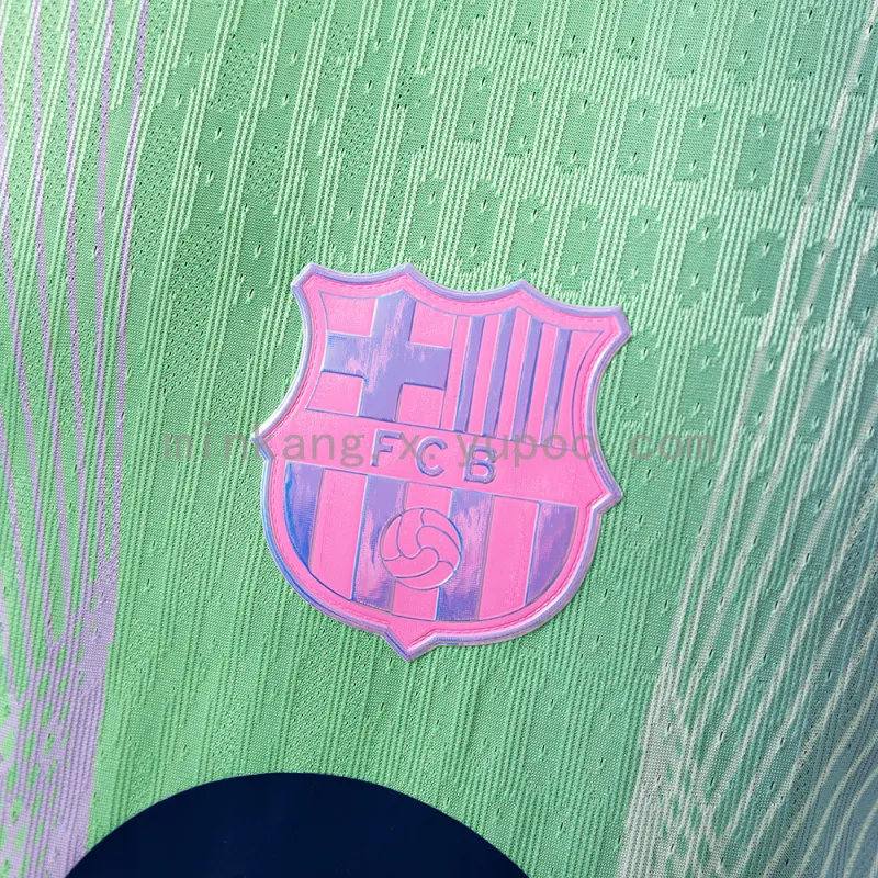 25/26 Barcelona Concept Edition green Player Jersey