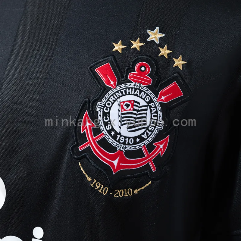 10/11 Corinthians Away Retro Soccer Jersey