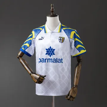 95-96 Parma Away Retro Soccer Jersey