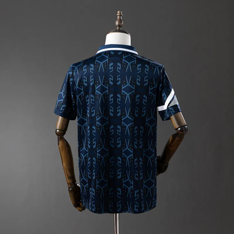 1992 Scotland Retro Football Jersey Home