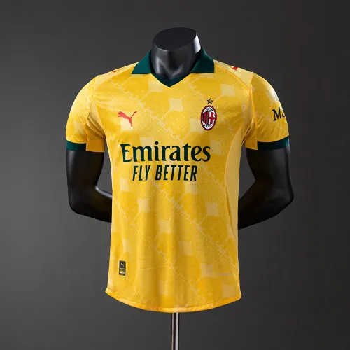 25/26 AC Milan Segunda Camiseta Versión Jugador Visitante