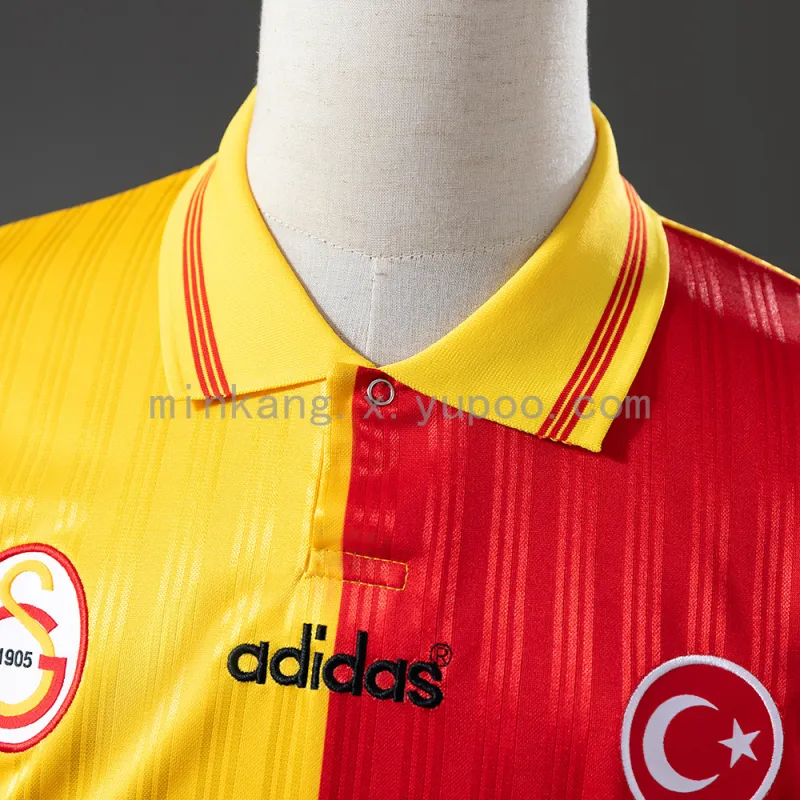 96/97 Galatasaray Home Retro Soccer Jersey
