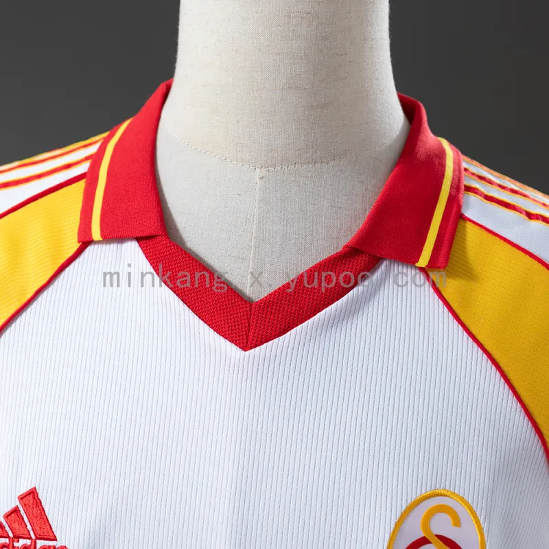 99/00 Galatasaray Away Retro Soccer Jersey
