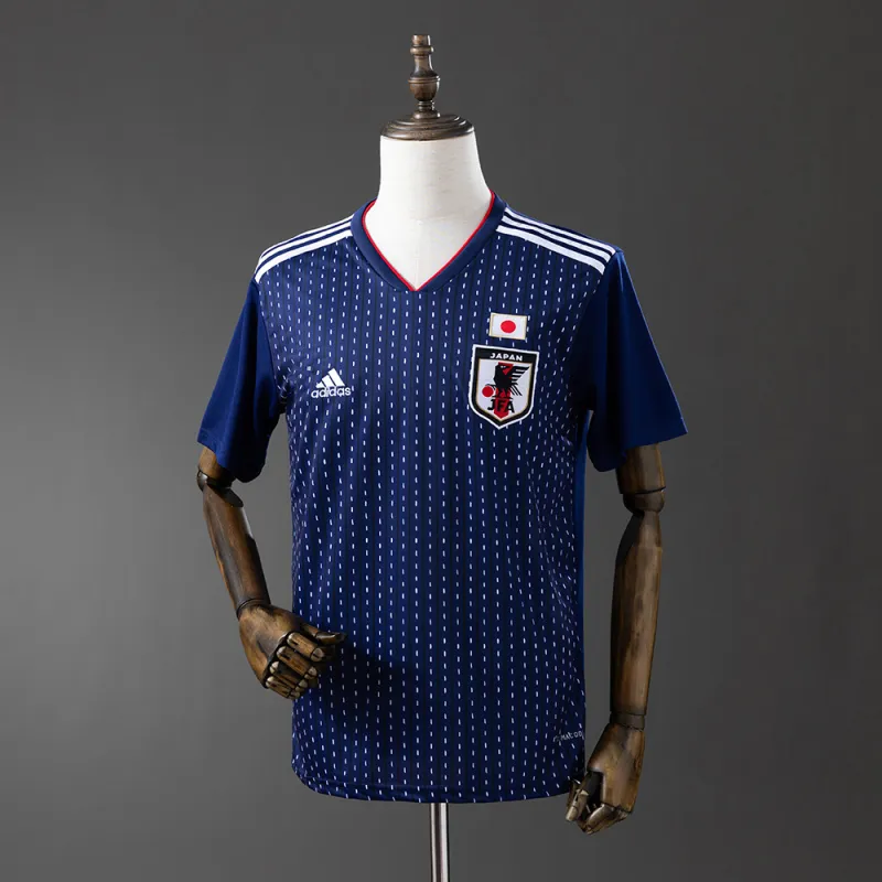2018 World Cup Japan Home Retro Soccer Jersey