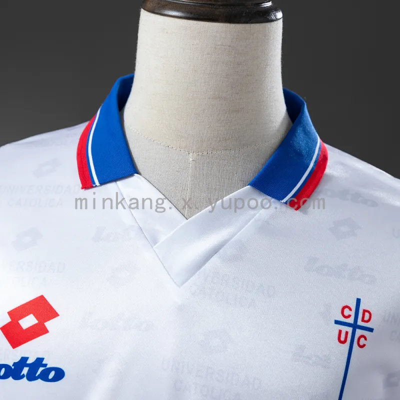 96/97 Club Deportivo Universidad Catolica Home Retro Long Sleeve Jersey