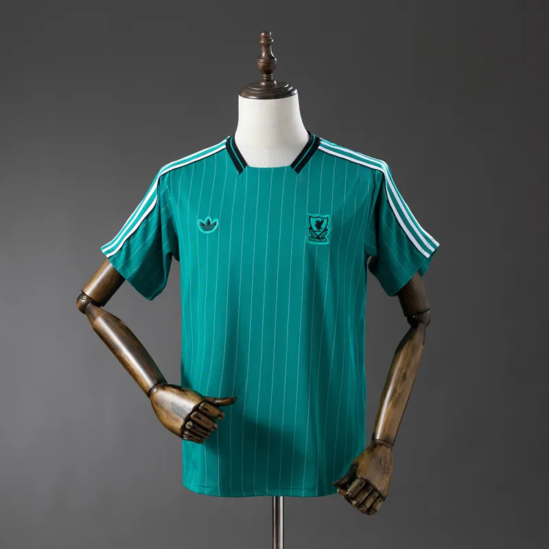 25/26 Liverpool Style Green Retro Soccer Jersey
