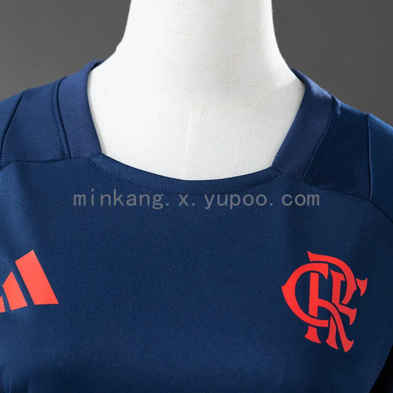 25/26 Flamengo Training Women Navy Blue Jersey