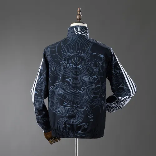 25/26 Real Madrid Black Reversible Jacket Windbreaker