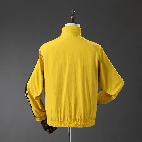 25/26 Real Madrid Yellow and Red Reversible Jacket Windbreaker