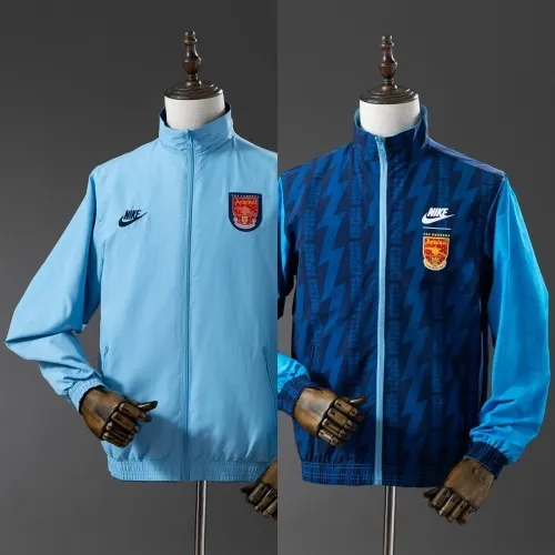 25/26 Arsenal Trenchcoat – Wende-Windjacke in Blau