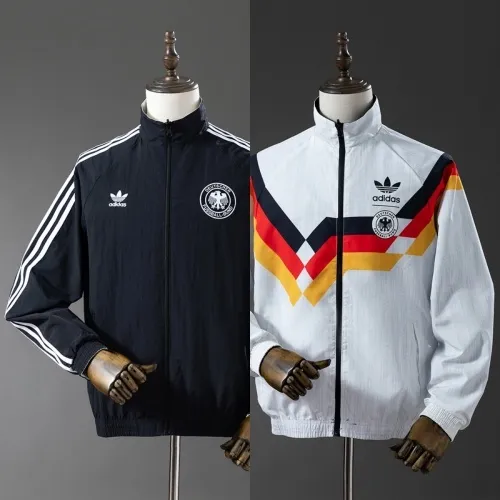 2025 Germany Trench Coat Reversible Blalck and Whtie Windbreaker