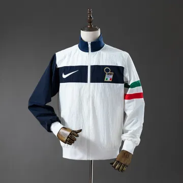 2025 Italy White Windbreaker