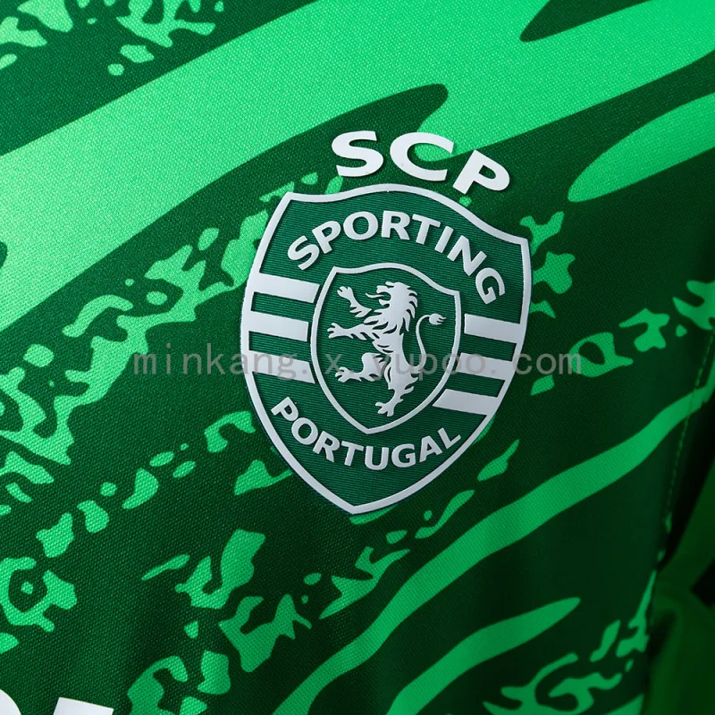 25/26 Sporting Lisbon Green Goalkeeper Soccer Jersey
