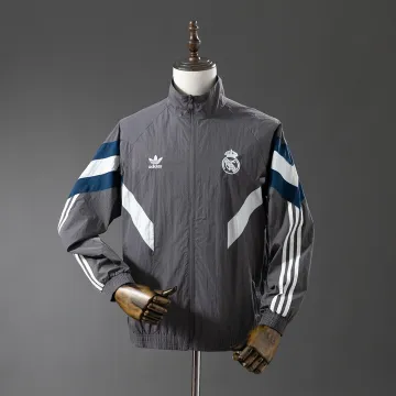 25/26 Real Madrid grey Windbreaker