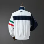 2025 Italy White Windbreaker