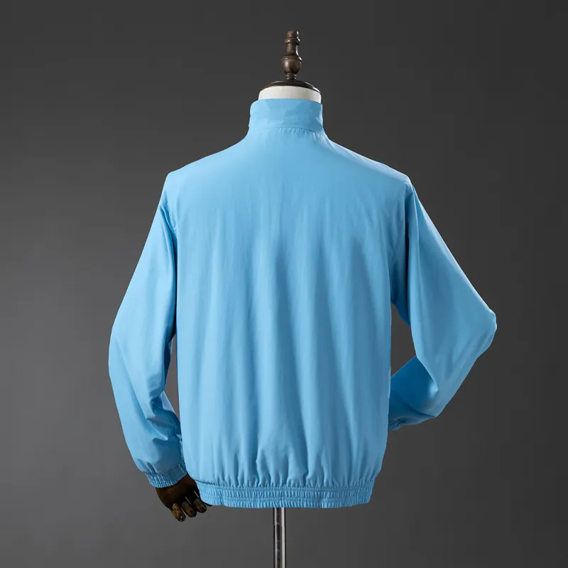 25/26 Real Madrid Navy and Sky Blue Reversible Jacket Windbreaker