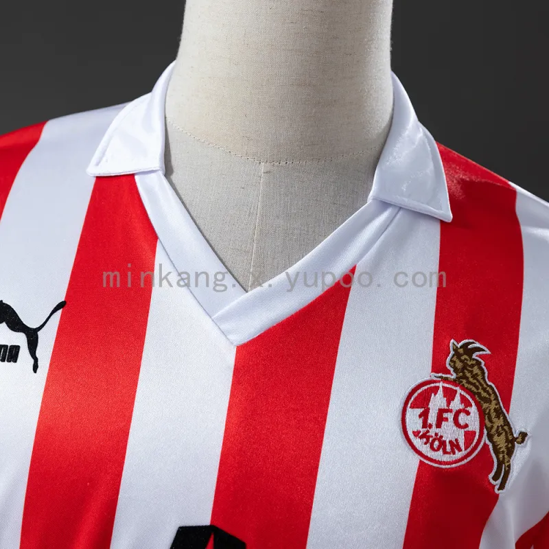 Camisa de futebol retro do FC Colónia, terceira camisola de deslocado, época 88/89