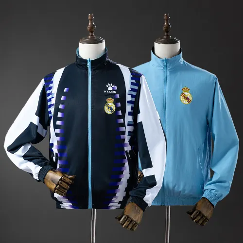25/26 Casaco reversível azul-marinho e azul-celeste do Real Madrid