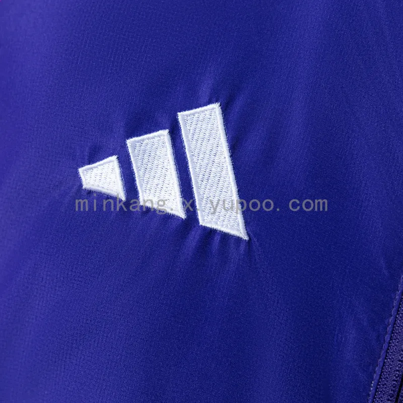 2025 Germany Trench Coat Reversible Purple and White Windbreaker