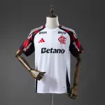 25/26 Flamengo Auswärts All Sponsor Fußballtrikot 25/26 Flamengo Away All Sponsor Soccer Jersey