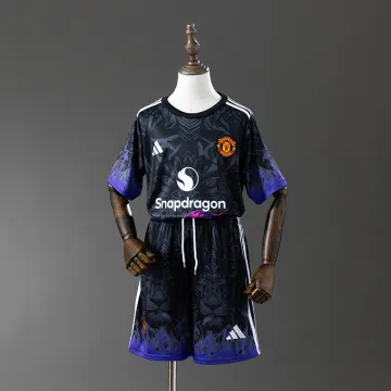 25-26 Manchester United Special Edition Black Kids Kit