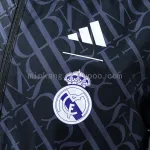 25/26 Real Madrid Rouge et Heiss Veste Réversible Coupe-Vent