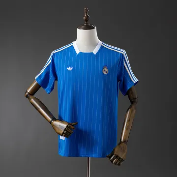 25/26 Real Madrid Retro Style Bleu maillot de foot